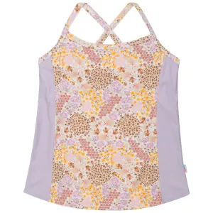 Women’s Strappy A-Line Tankini Top | “Meadows”