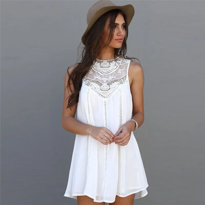 Women's Summer Lace Mini Dresses