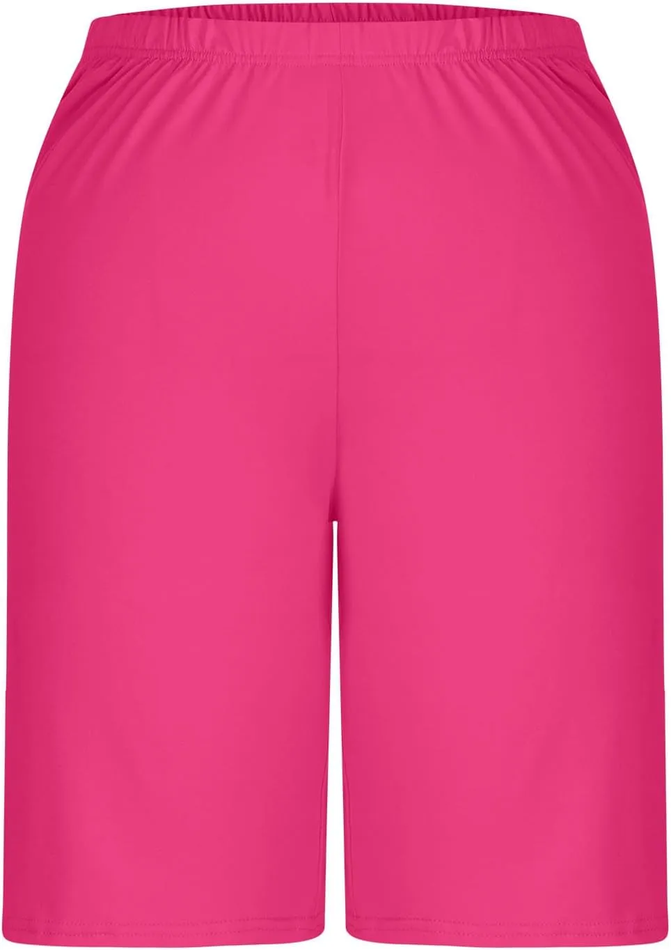 Women's Summer Soft Pajama Shorts Casual Elastic Waist Pj Bottoms Loose Sleepwear Lounge Bermuda Shorts with Pockets