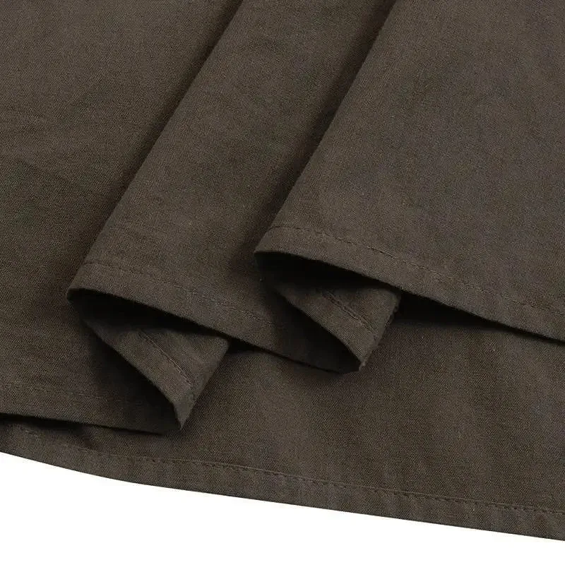 Women's Vintage Pleated Fashion Designer Long Skirts (Plus Size)