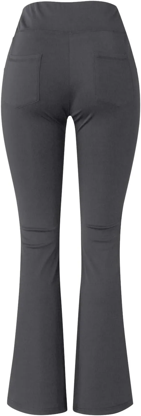 Womens Yoga Sweatpants High Waist Wide Leg Lounge Pajamas Pants Casual Loose Pants with Drawstring & Pockets