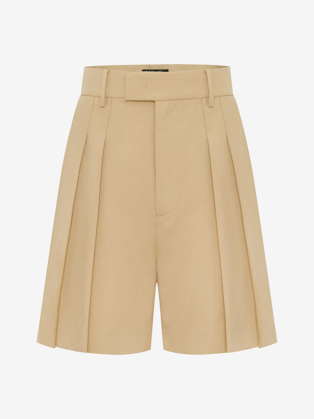 Wool-blend Pleated Culottes
