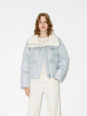 Wool Collar Short Down Jacket Wool Collar Short Down Jacket