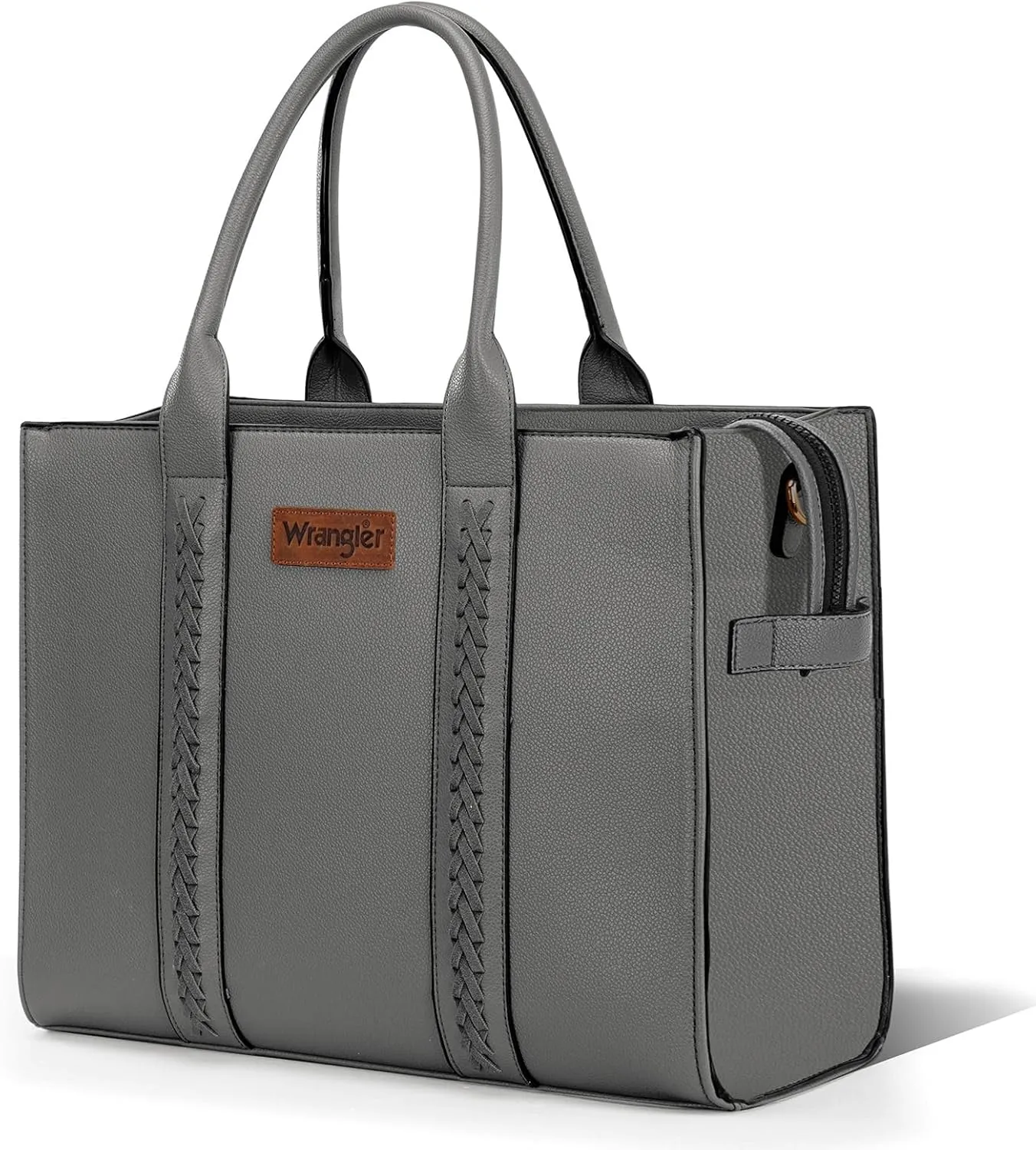 Wrangler Women's Crossbody Satchel Purse with Adjustable Strap