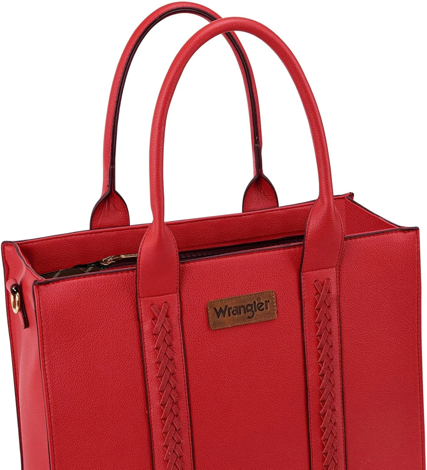 Wrangler Women's Crossbody Satchel Purse with Adjustable Strap