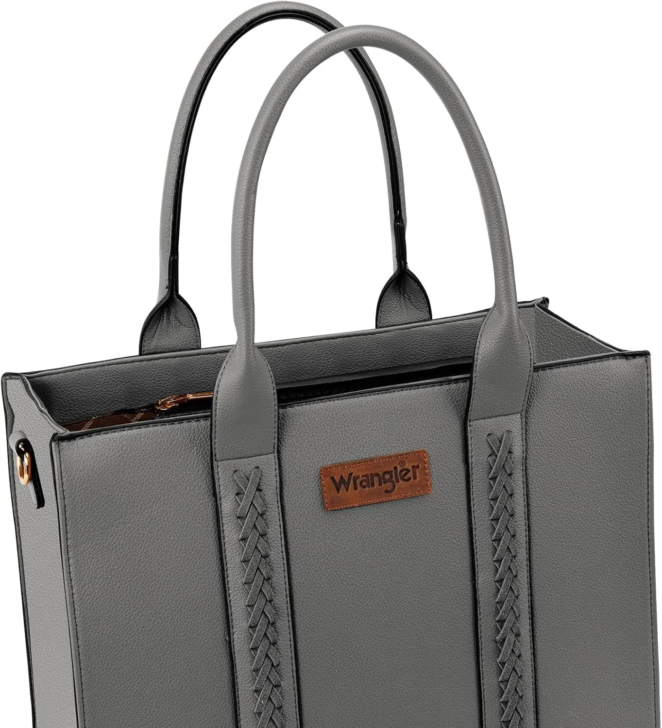 Wrangler Women's Crossbody Satchel Purse with Adjustable Strap