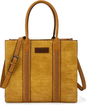 Wrangler Women's Crossbody Satchel Purse with Adjustable Strap