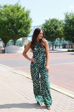 Night Out Knit Jumpsuit Bohemian style Sporty Top