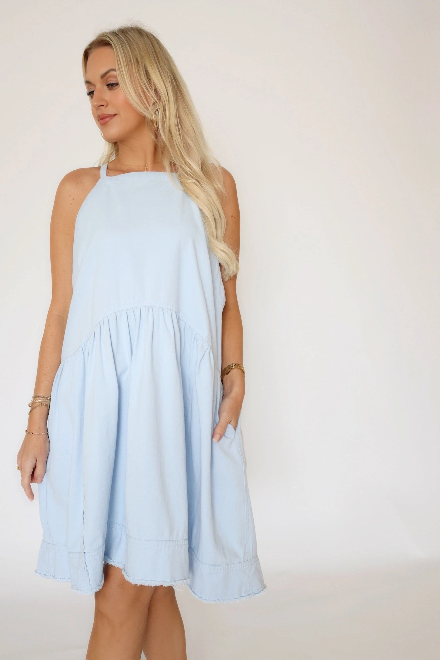 April Apron Dress (FINAL SALE) Ultrasoft Inner Lining