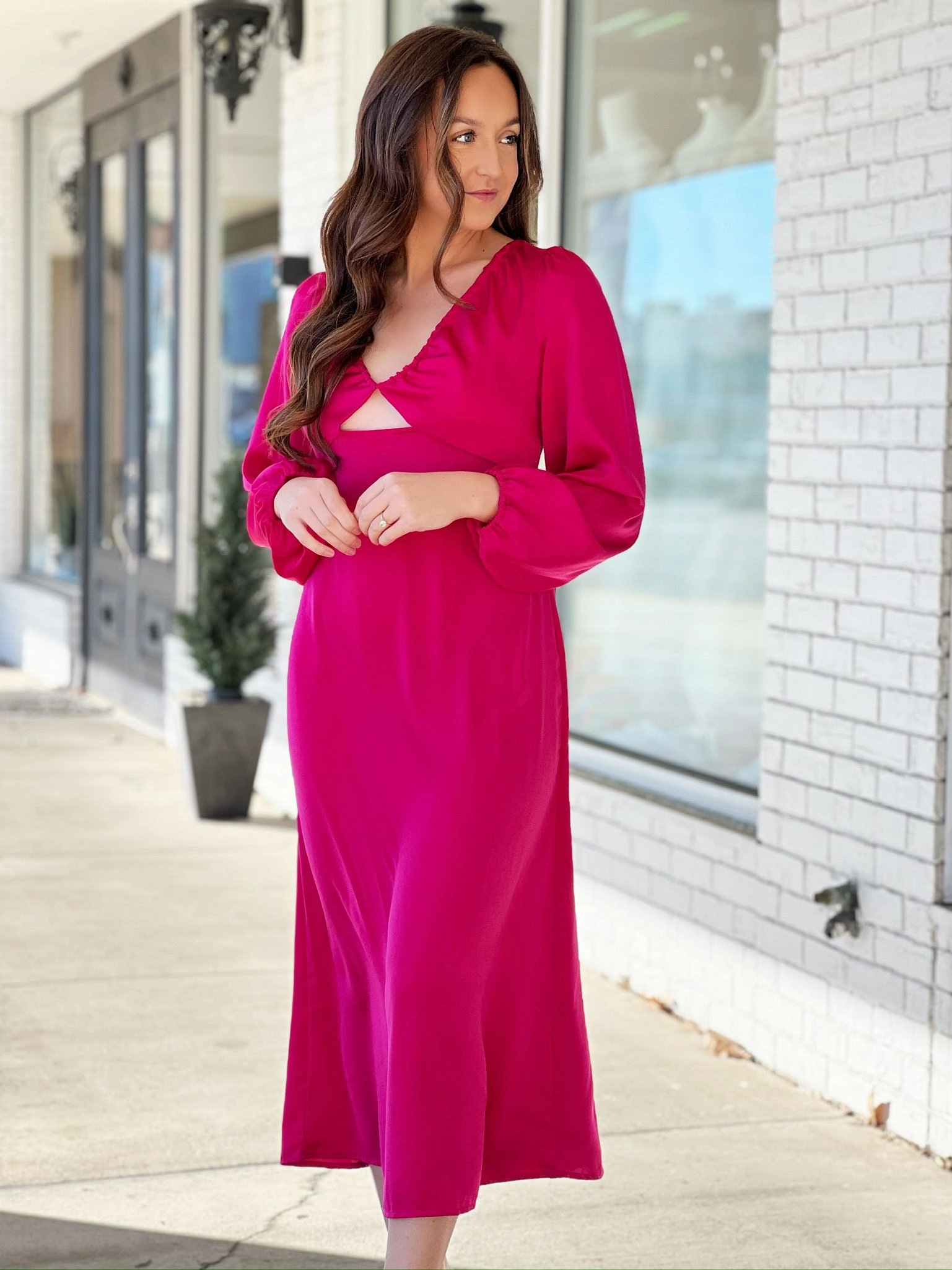 TemperatureRegulating Fabric XOXO Dress