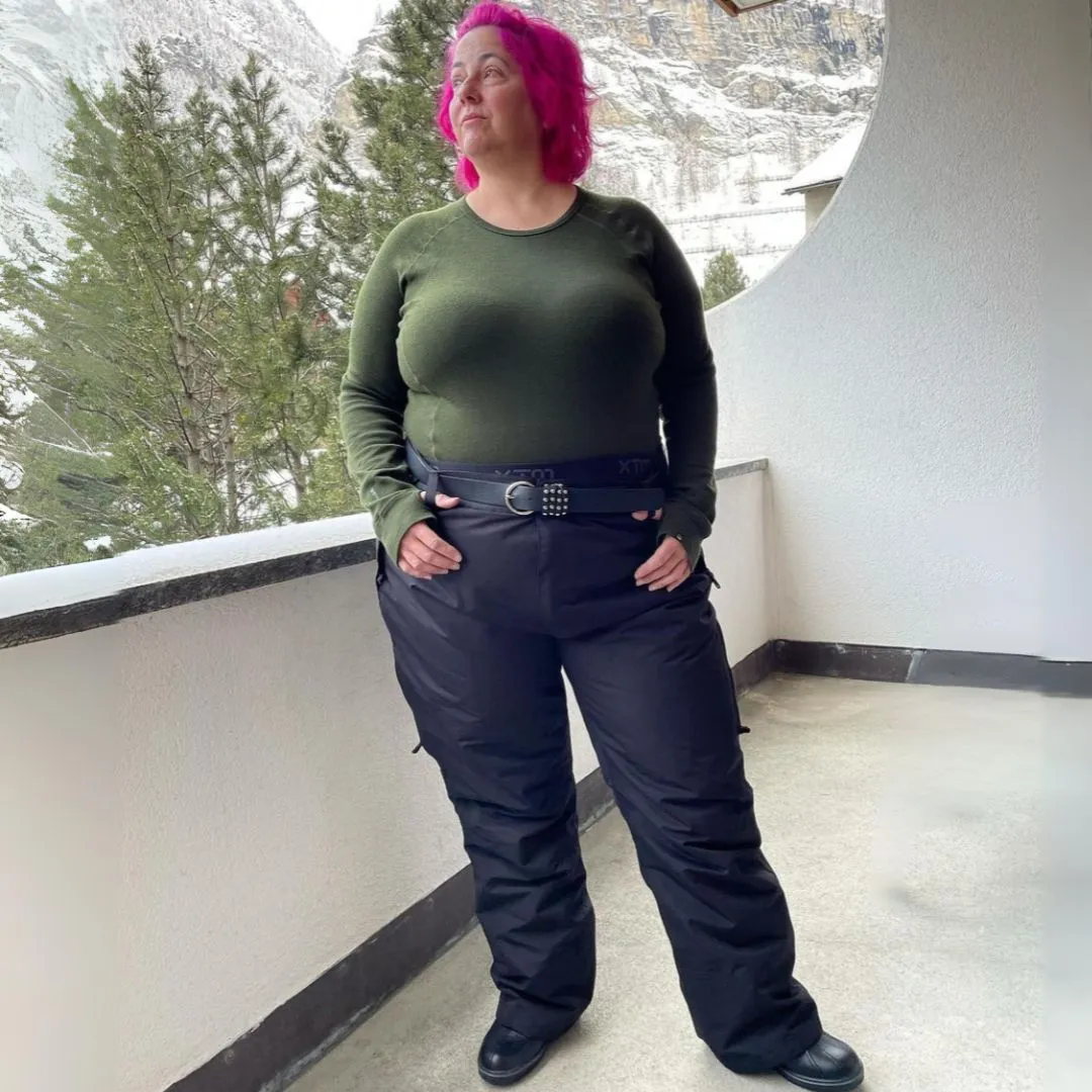 XTM Argentina Snow Pant Black Unisex Plus Sizes 2XL-7XL
