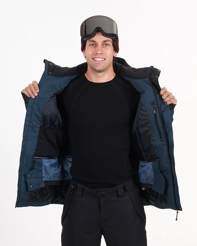 XTM Montana Mens Plus Size Ski Jacket Ocean sizes 6XL-7XL