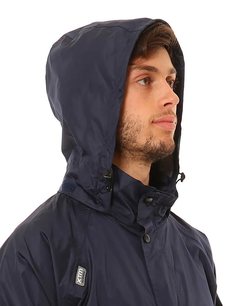 XTM Stash Unisex Plus Size RAIN Jacket Black 4XL-7XL