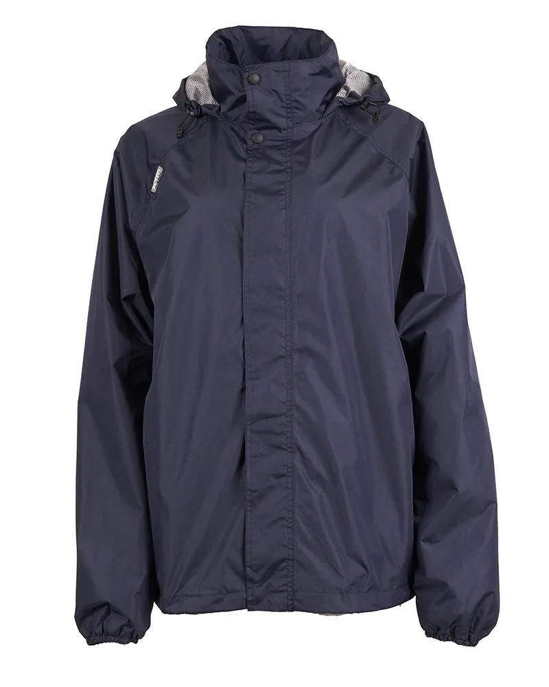 XTM Stash Unisex Plus Size RAIN Jacket Black 4XL-7XL