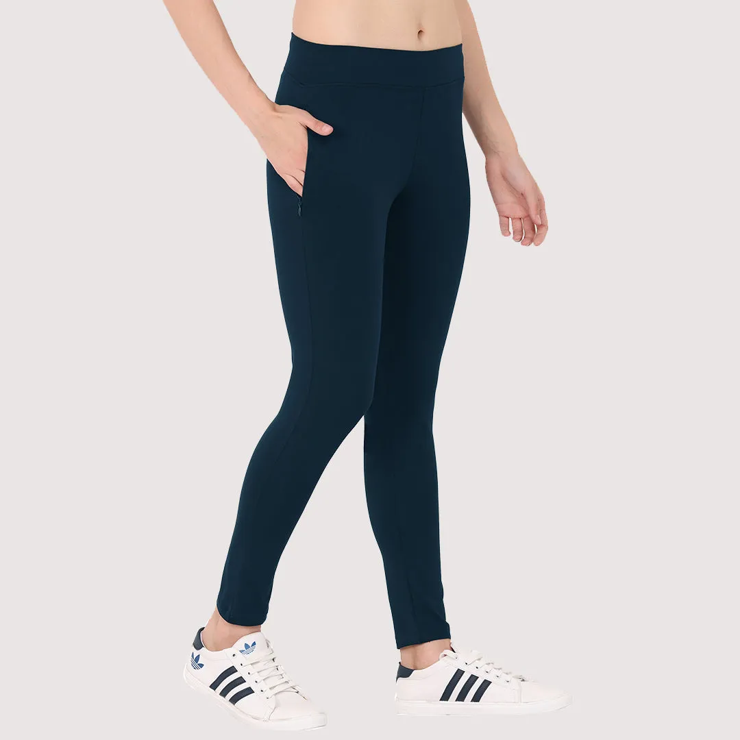 Yoga Pants - Denim Blue