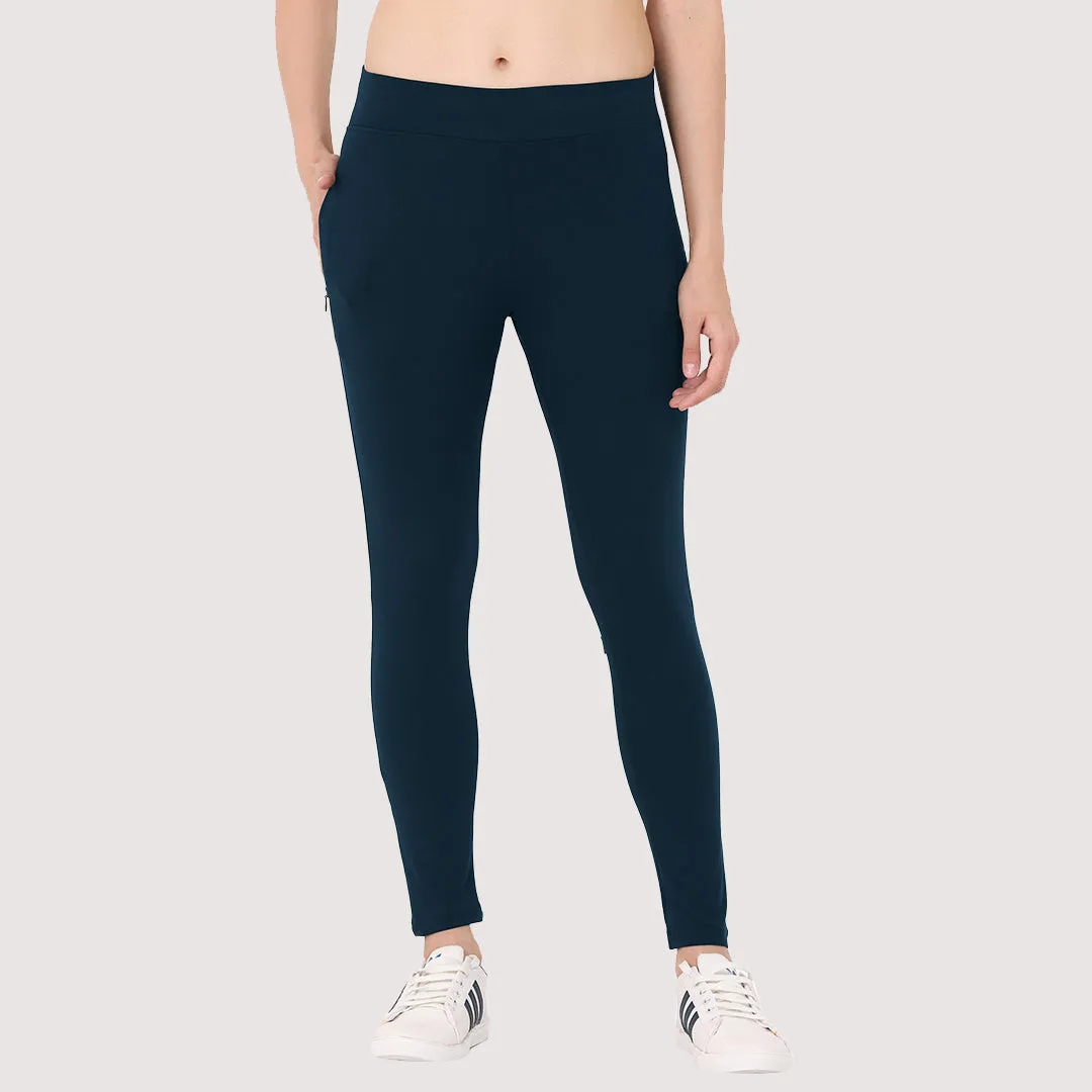 Yoga Pants - Denim Blue