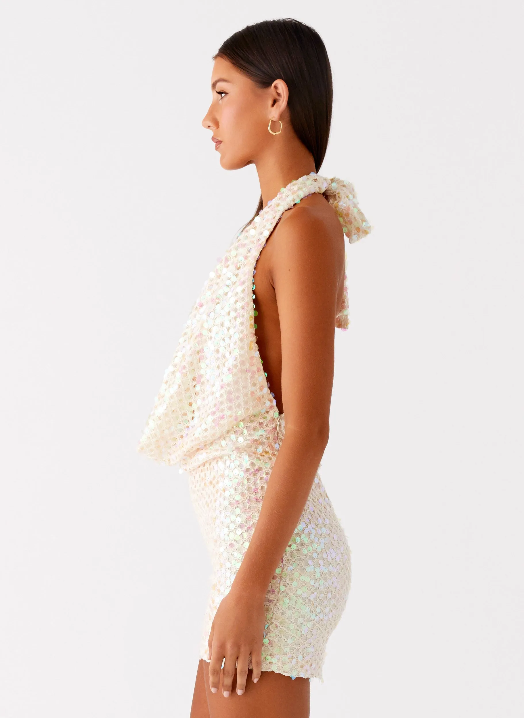 Casual Comfort You Make Me Feel Mini Dress - Ivory