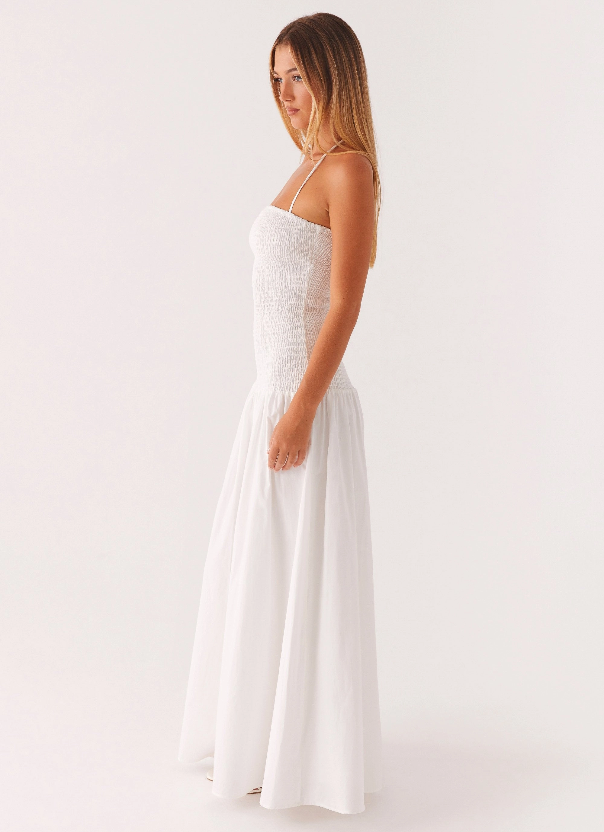 Heritage-Brand Zahra Maxi Dress - White