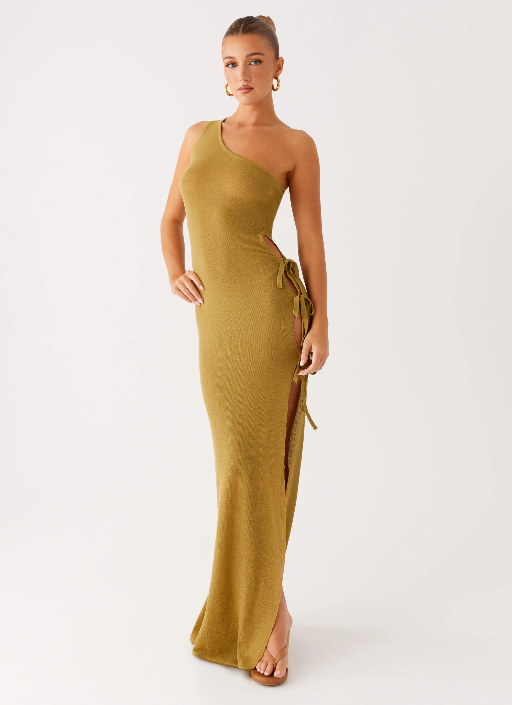 Relaxed Wear All Day Ready Zarnella Maxi Dress - Lime