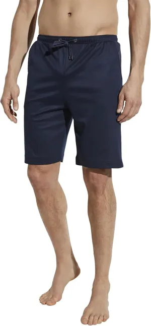 Zimmerli Men's -93 Modern Lounge Cotton Modal Blend Short, 8520, Midnight, XL