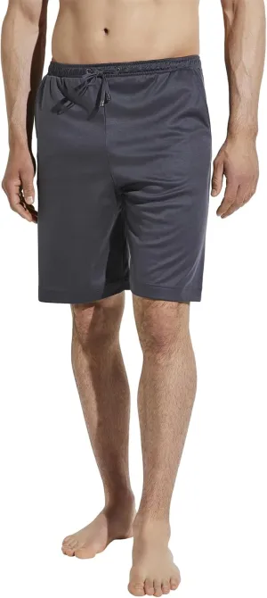 Zimmerli Men's -93 Modern Lounge Cotton Modal Blend Short, 8520, Phantom, M
